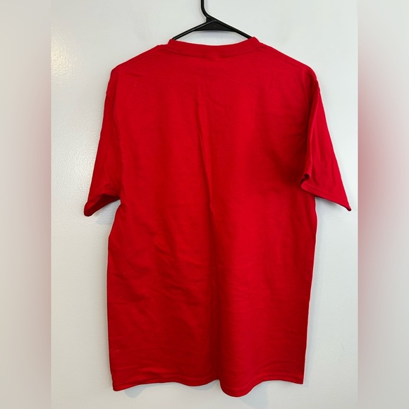 NEW Clit 45 Red Short Sleeve Shot Up a Broken Heart T-shirt Size Medium - Picture 6 of 7